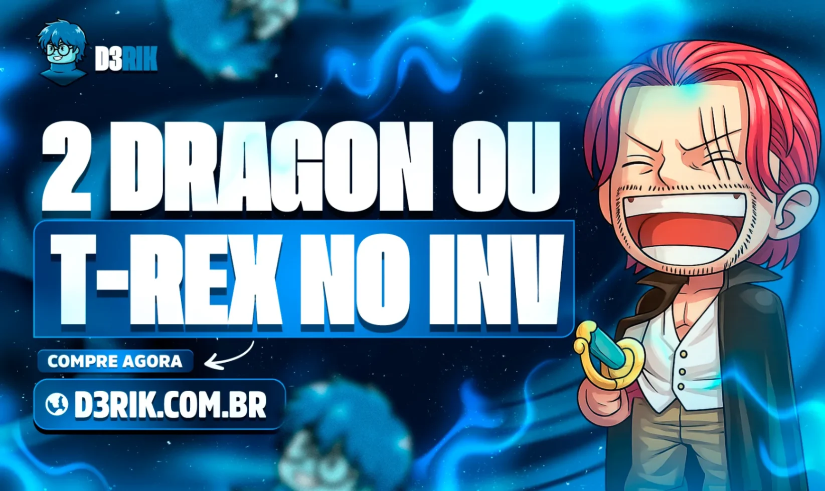 Conta com 2 Dragon ou T-Rex